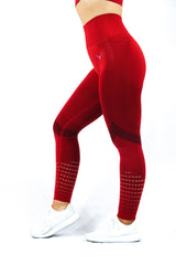 VOLT Seamless Tights - Electric Red