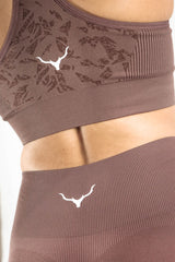 Earth Seamless Sports Bra - Taupe