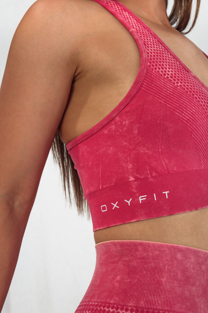 Seamless London Sports Bra - Pink Bubblegum
