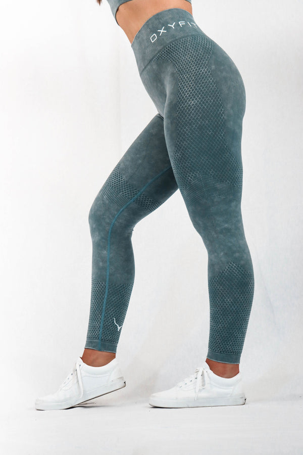 Seamless London Tights - Ice Blue