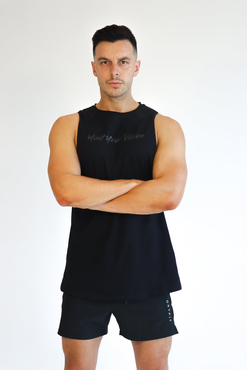 Mens Mercenary Tank - Hunt Your Vision