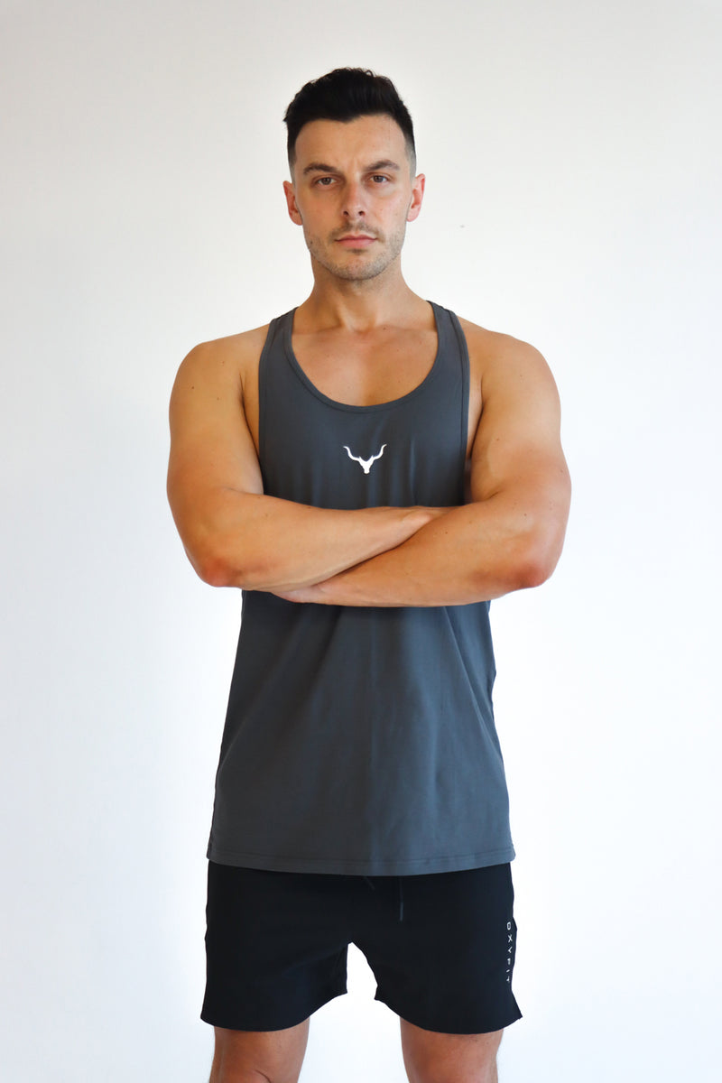 Oxyfit Mens Focus Stringer - Concrete Blue