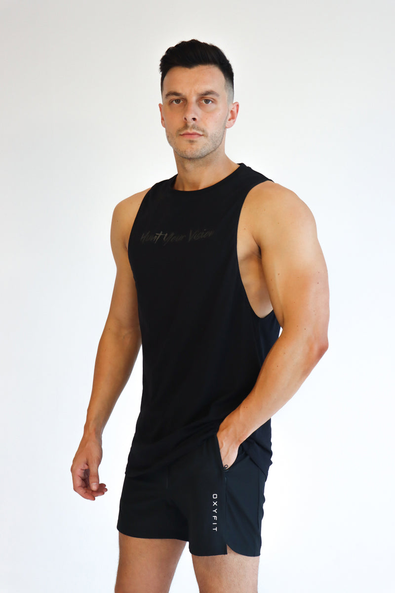 Mens Mercenary Tank - Hunt Your Vision