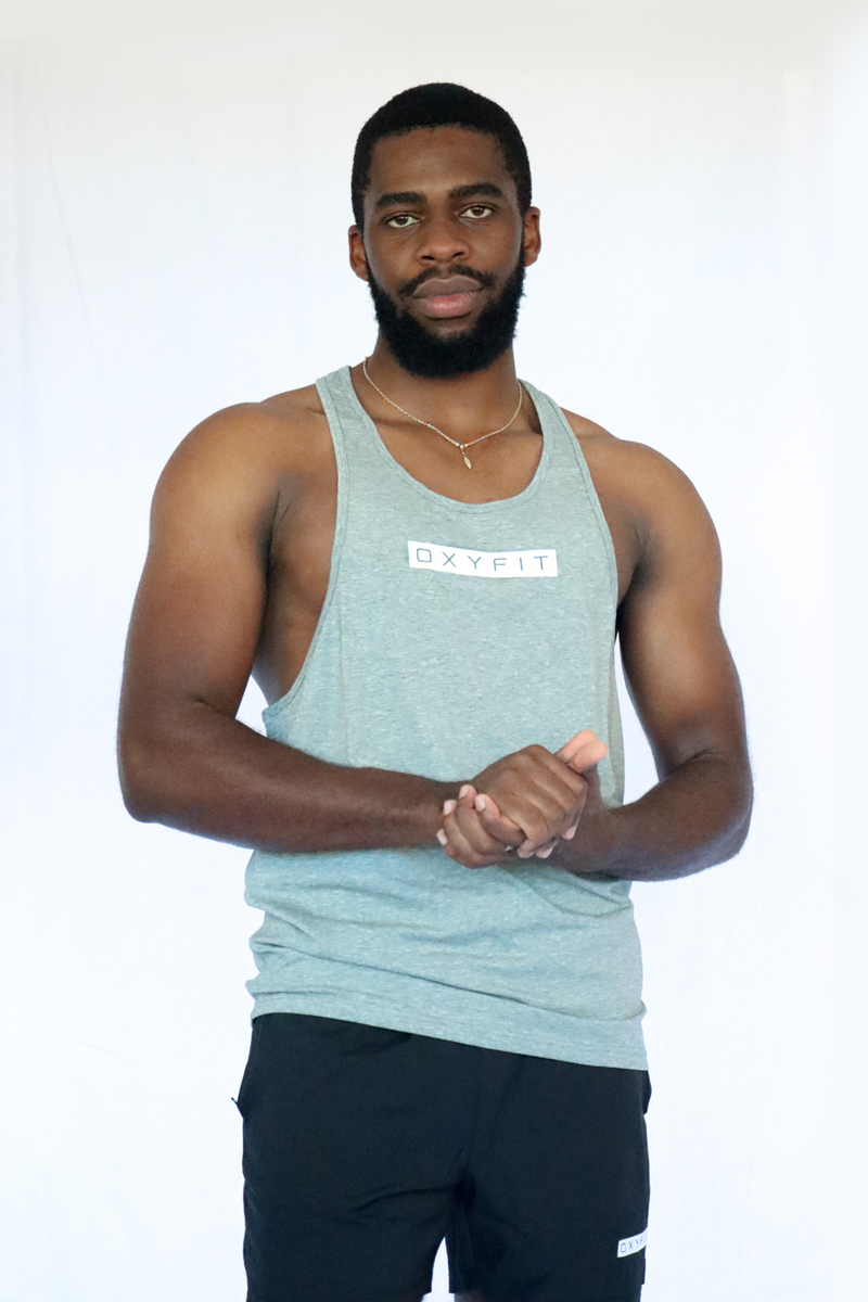 Oxyfit Mens Focus Stringer - Ash Grey