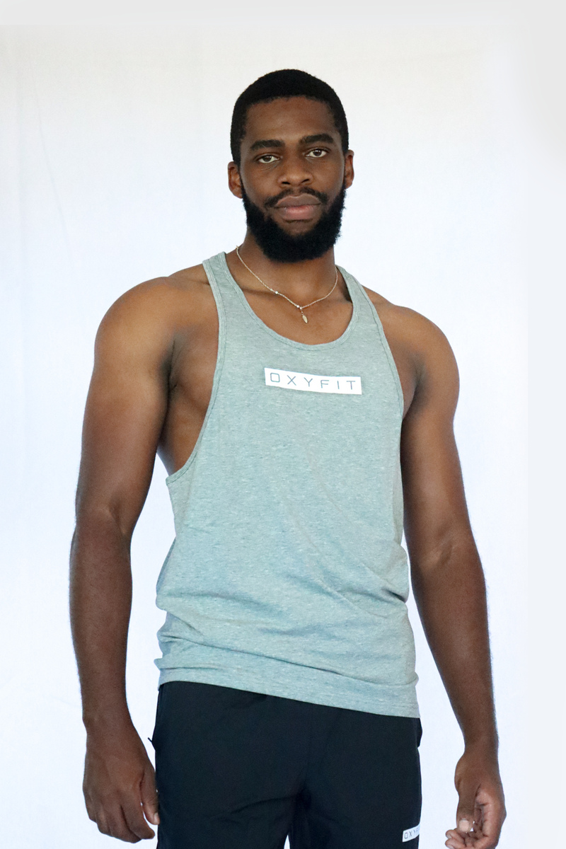 Oxyfit Mens Focus Stringer - Ash Grey