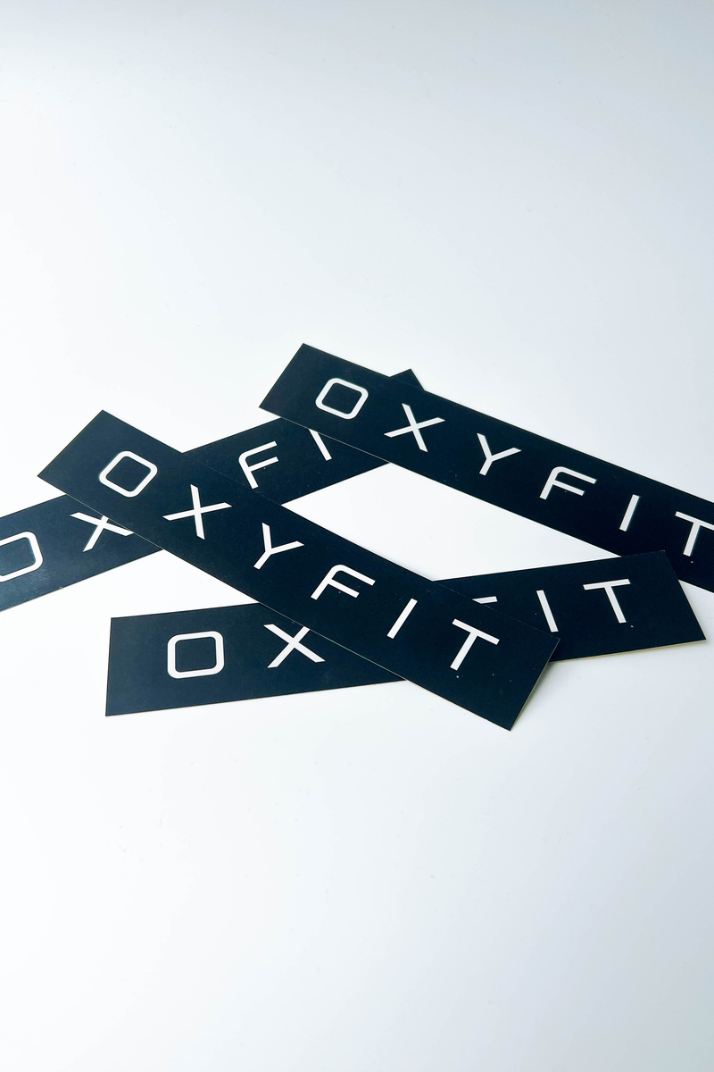 Oxyfit Stickers - 4 Pack