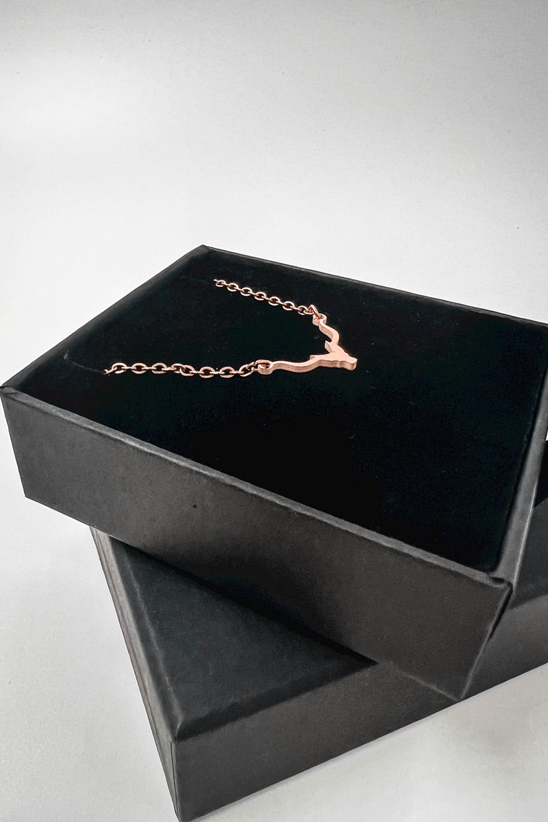 Rose Gold Ox Chain Necklace | Limited Edition - Unisex